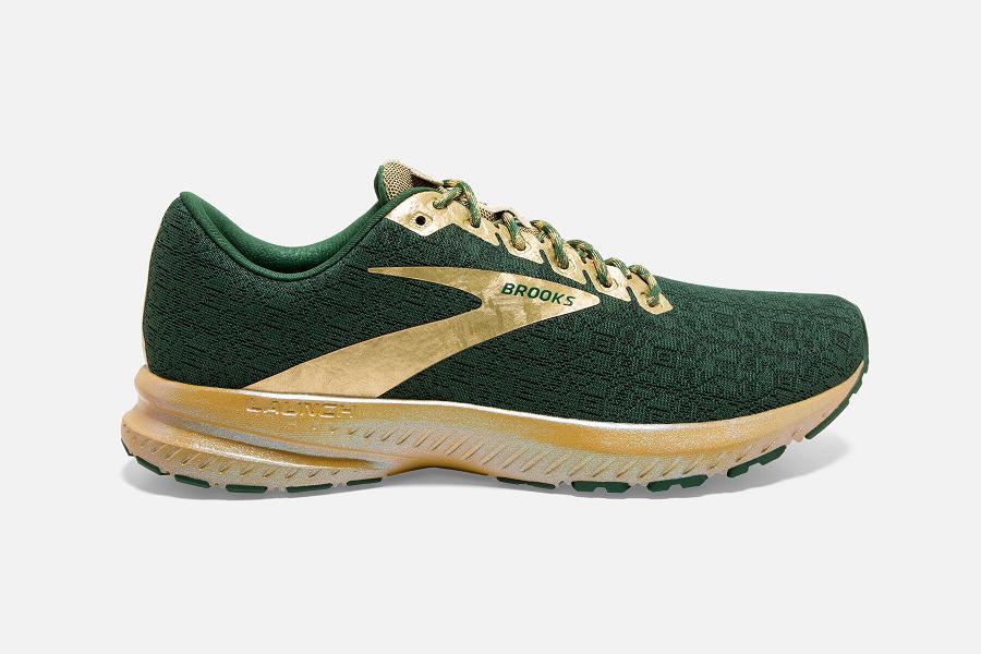 Brooks Launch 7 Men Athletic Shoes & Road Running Shoes Green MRL156039